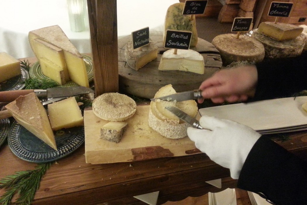 Les fromages de Yoann Conte de la Maison Bleue