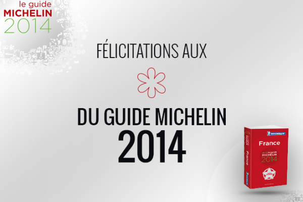 Découvrez les établissements 1 étoile Michelin 2014