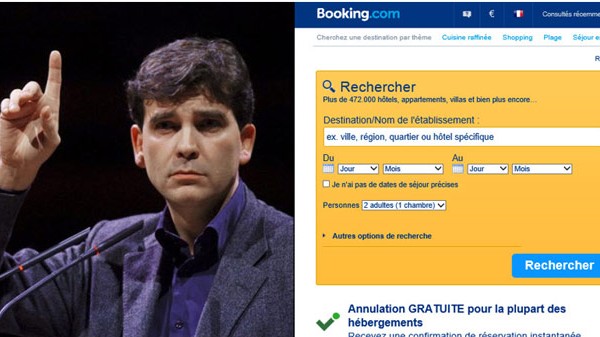 Booking assigné en justice par Arnaud Montebourg